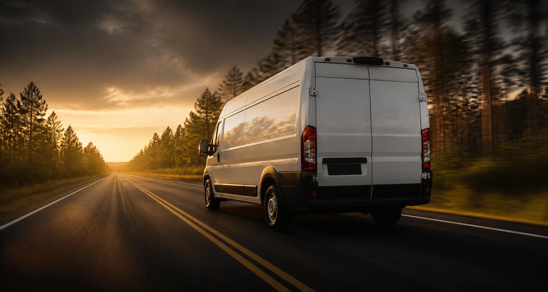 Graves Venture Group Ram ProMaster 2500 on a Florida Panhandle road at golden hour